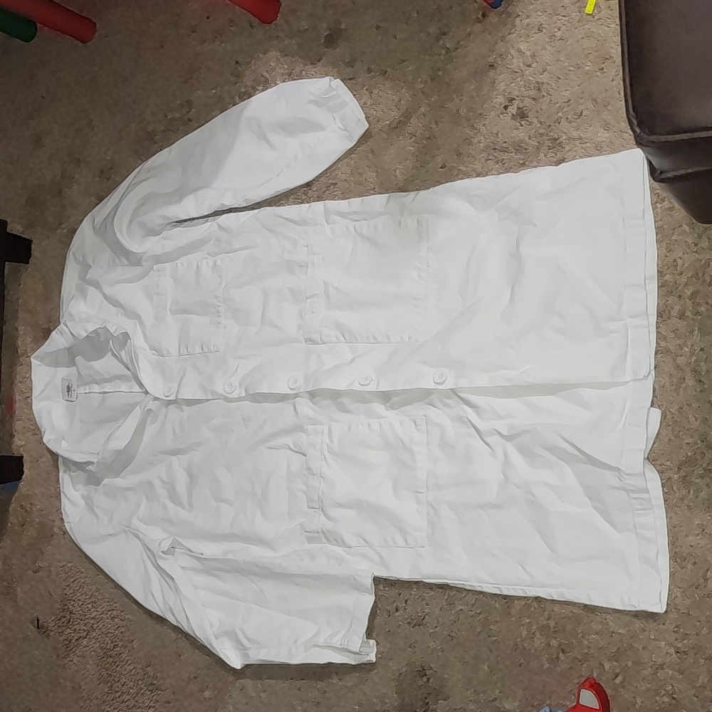 White lab coat